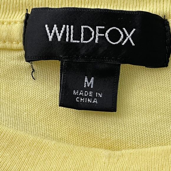 Wildfox Sunnies KeKe Short Sleeve Graphic Tee Medium NEW - Picture 10 of 11